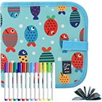 POOPHUNS Tabla de Dibujo Portátil para Niños- Tablero de Dibujo de Graffiti- Innovadora Pizarra para Dibujar Durante…